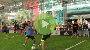 Поле с синтетическим покрытием для матча ESPN от CCGrass