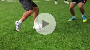 Поле с синтетическим покрытием для матча ESPN от CCGrass