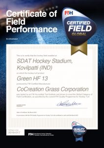 Gravesham Sports Trust получил сертификат FIH National