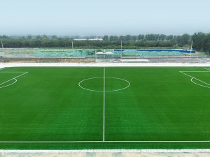 Yizhuang Xincheng Primary School Football Field Attached To Renmin University, China
