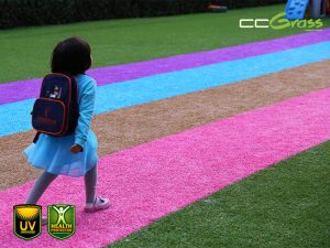 CCGrass, синтетическая трава для детей, Rainbow Grass