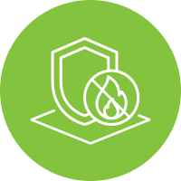 Повышенная безопасность благодаря огнестойким вариантам