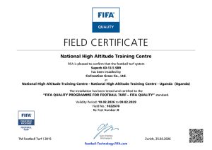 Сертификация поля FIFA Quality