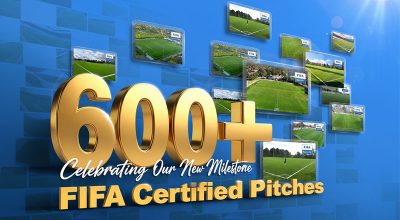 CCGrass превысила отметку в 600 футбольных полей, сертифицированных FIFA, по всему миру