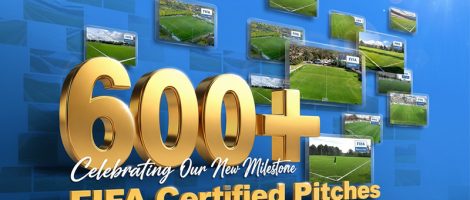 CCGrass превысила отметку в 600 футбольных полей, сертифицированных FIFA, по всему миру